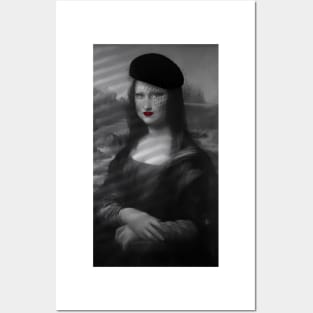 Gioconda - Mona Lisa instagram filters - Noir Posters and Art